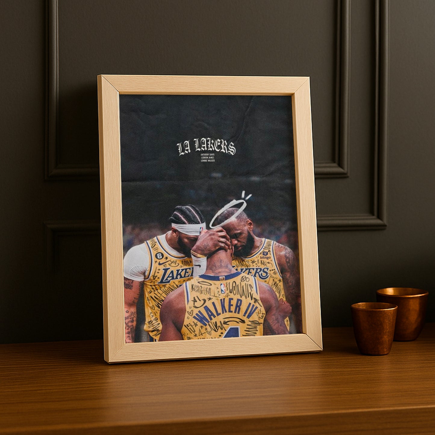Cadre photo NBA - LA Lakers
