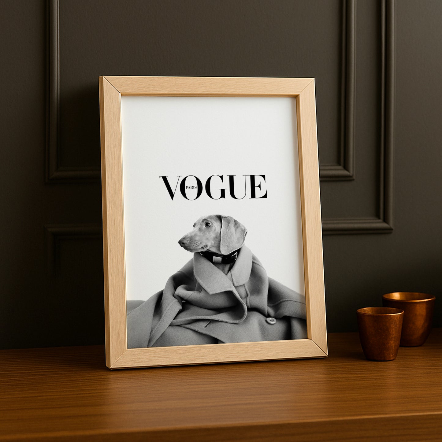 Cadre photo Vogue - Dog Costume