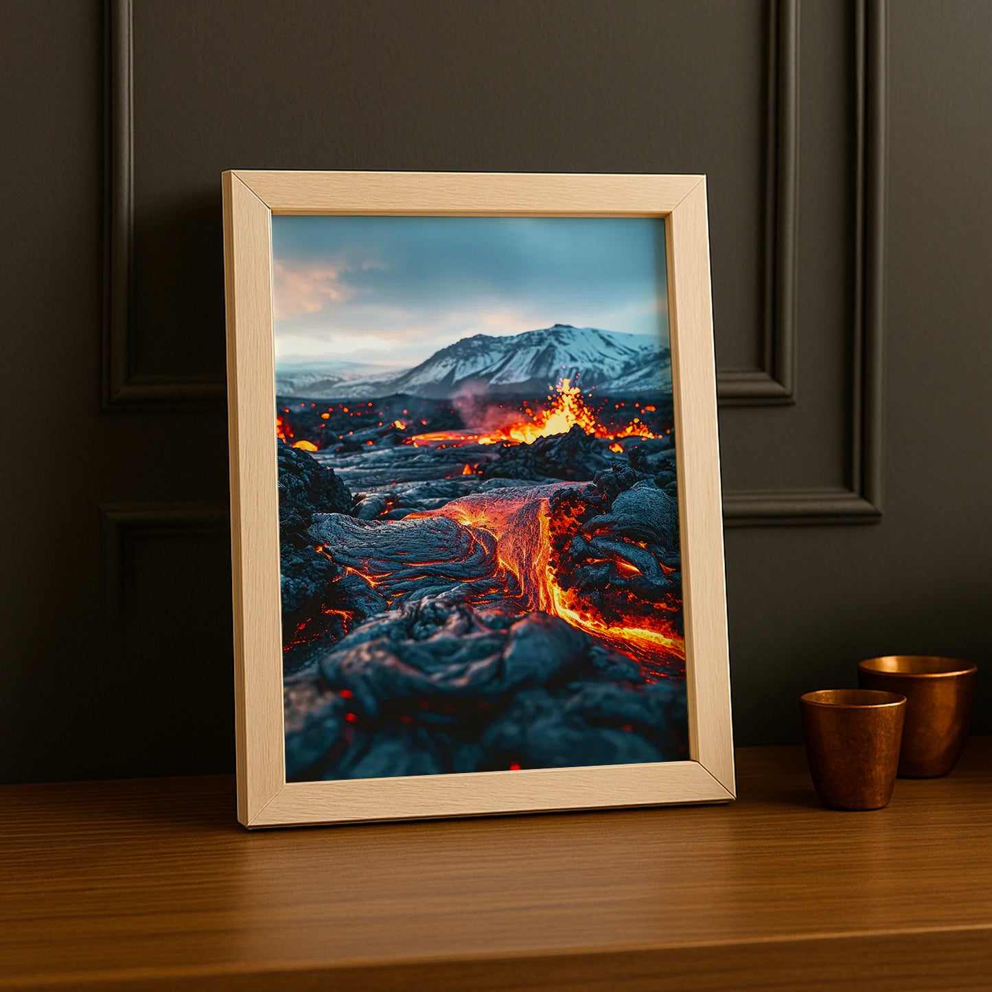 Poster Photo Naturel - Lave