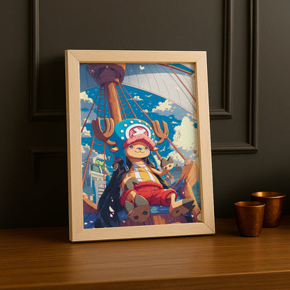 Cadre photo Chopper One Piece
