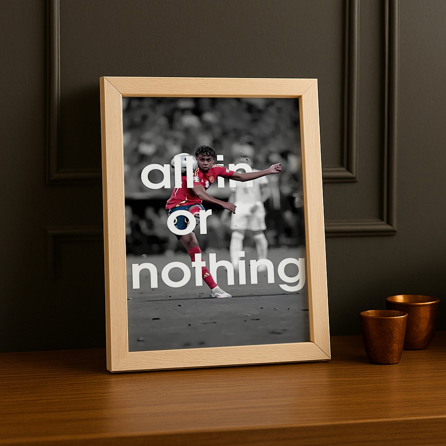 Cadre photo de Lamine Yamal