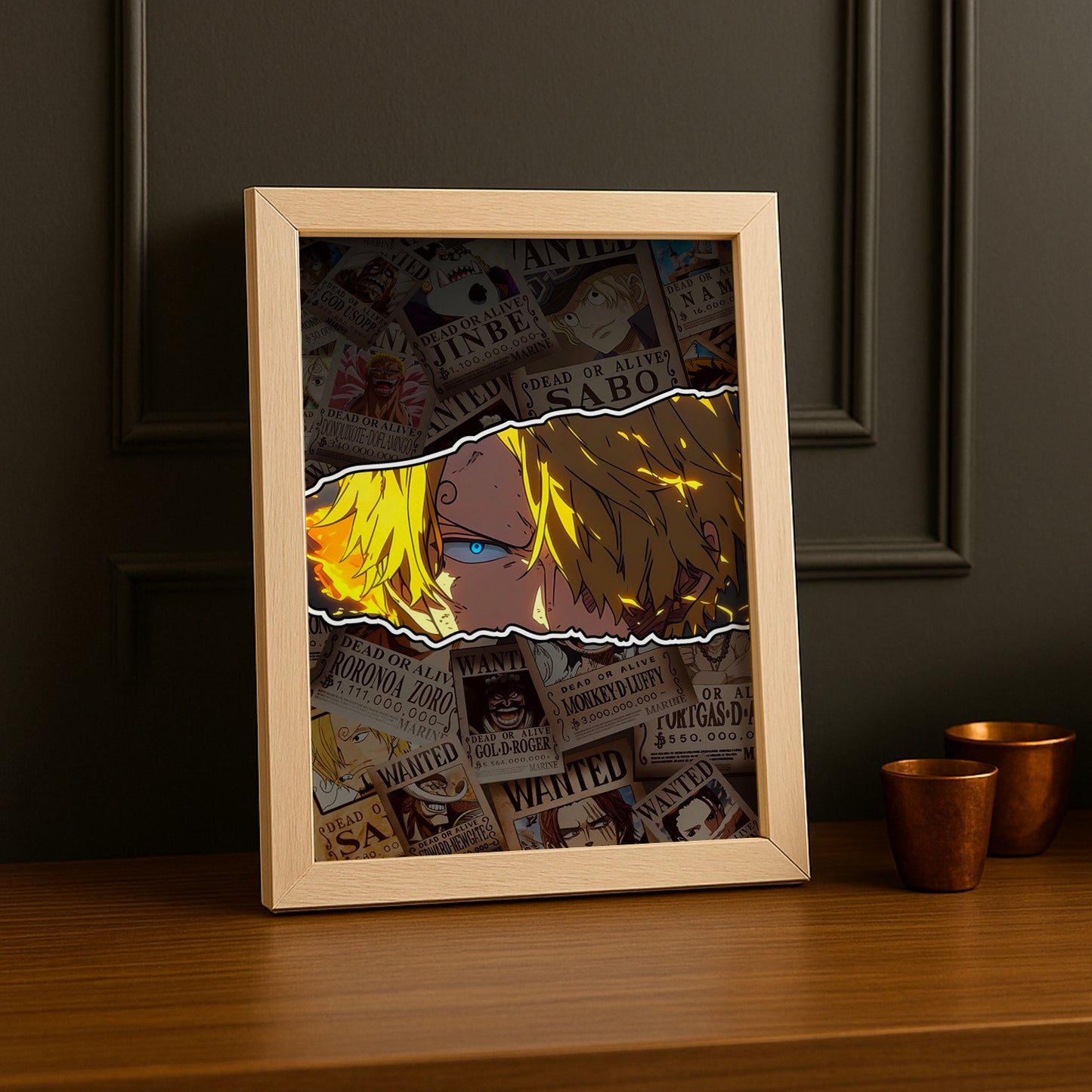 Cadre photo Sanji One Piece