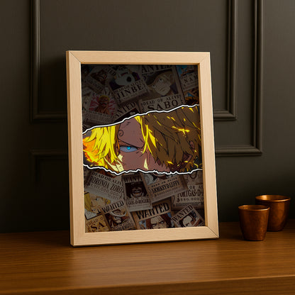Cadre photo Sanji One Piece