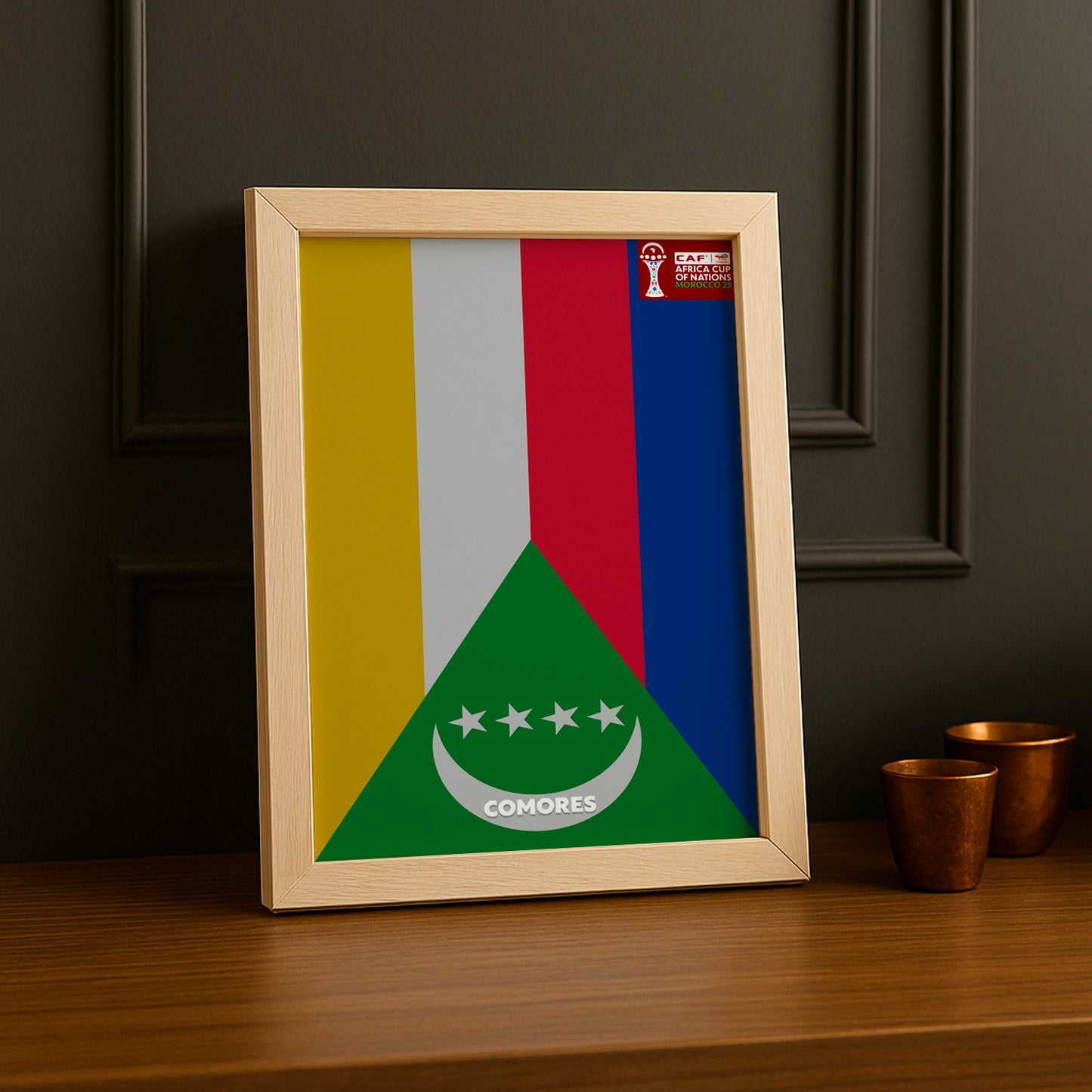 Cadre Photo CAN 2025 - Comores