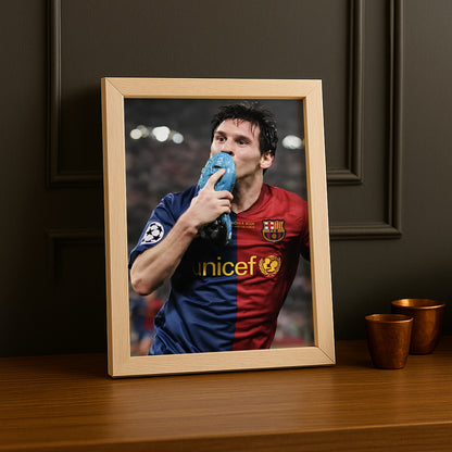 Cadre photo de Lionel Messi