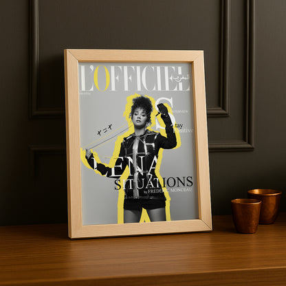 Cadre photo Léna Situations