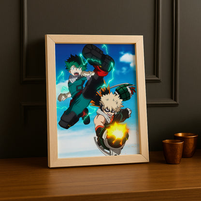 Cadre Photo My Hero Academia - Iconic Duo
