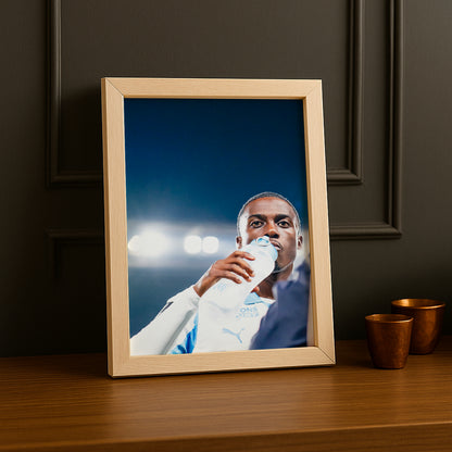 Poster encadrée Olympique de Marseille