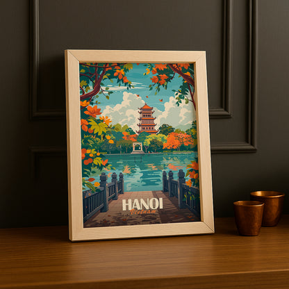 Cadre photo Hanoi Vietnam