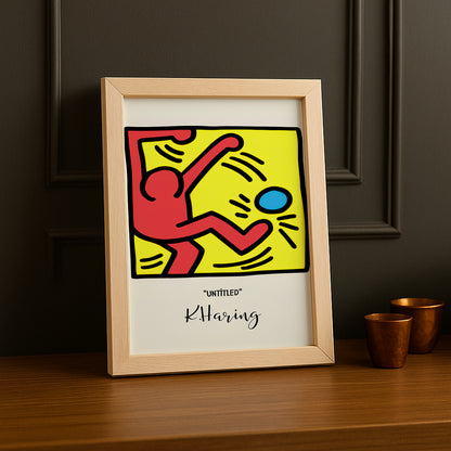 Cadre photo Keith Haring Untitled