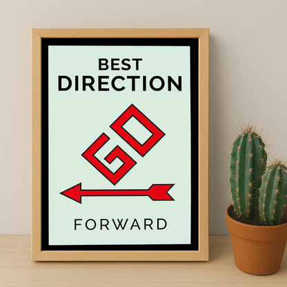 Monopoly Best Direction - Poster