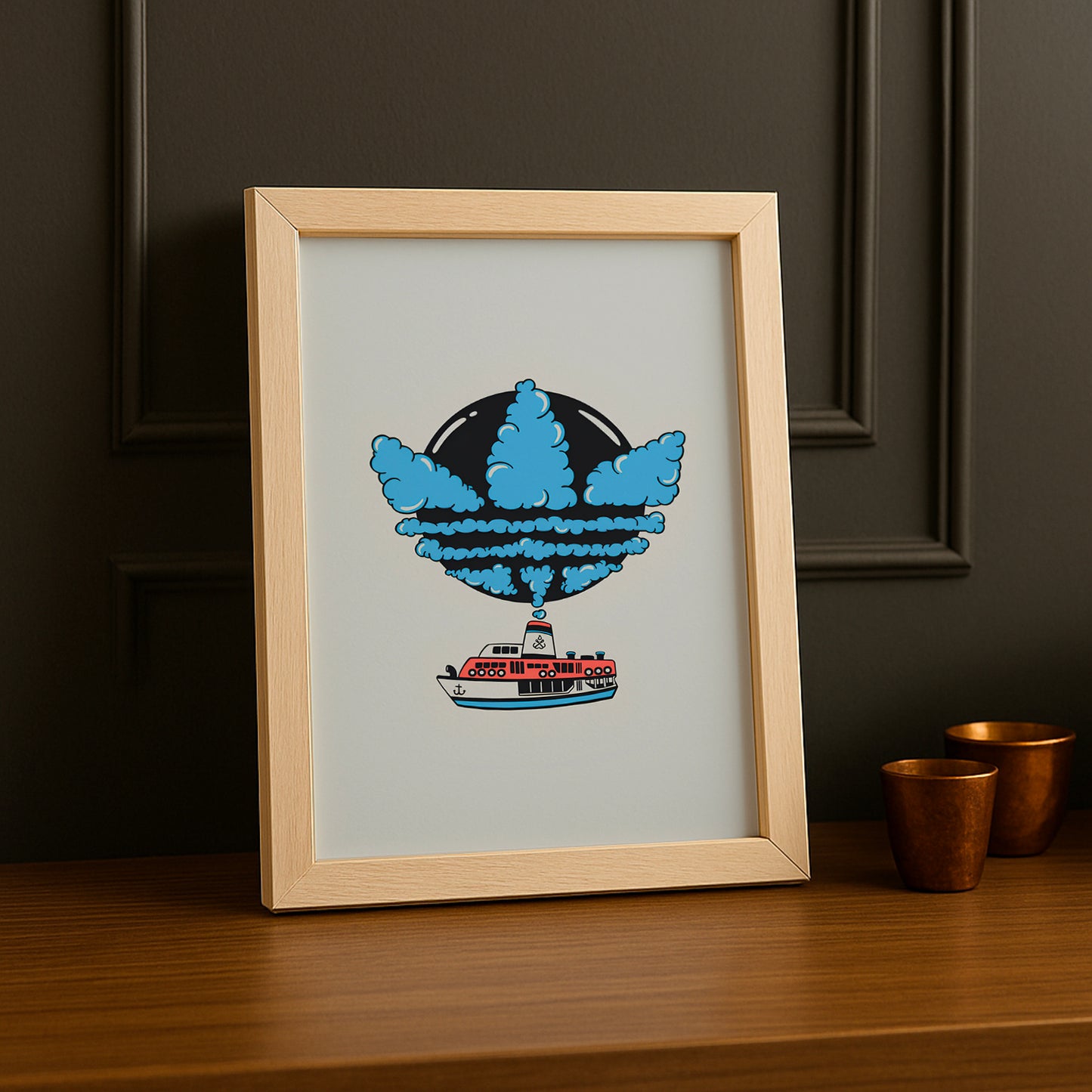 Cadre photo Adidas - Boat