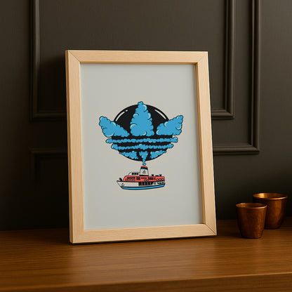 Cadre photo Adidas - Boat