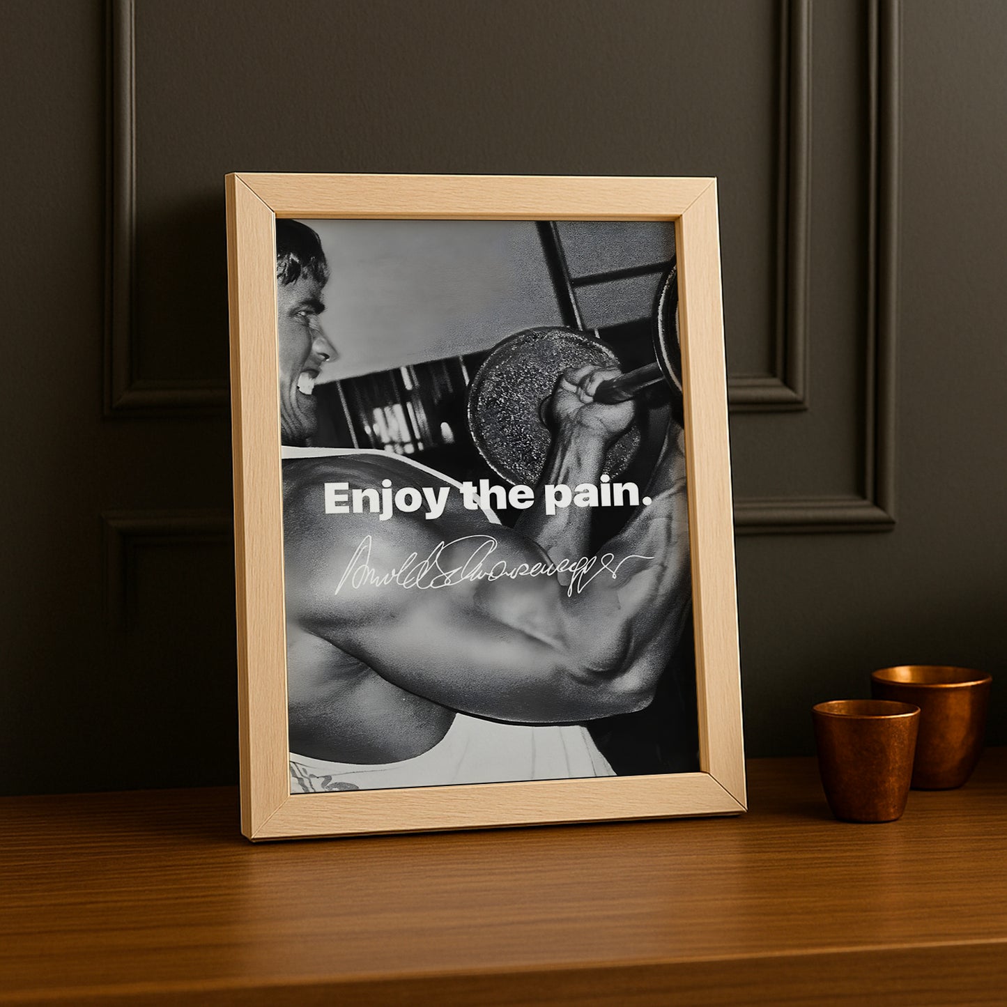 Cadre photo Motivation - Enjoy The Pain