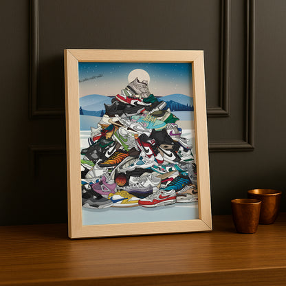 Poster Nike Sneakers Sapin