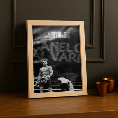 Cadre Photo Boxe - Canelo Dark