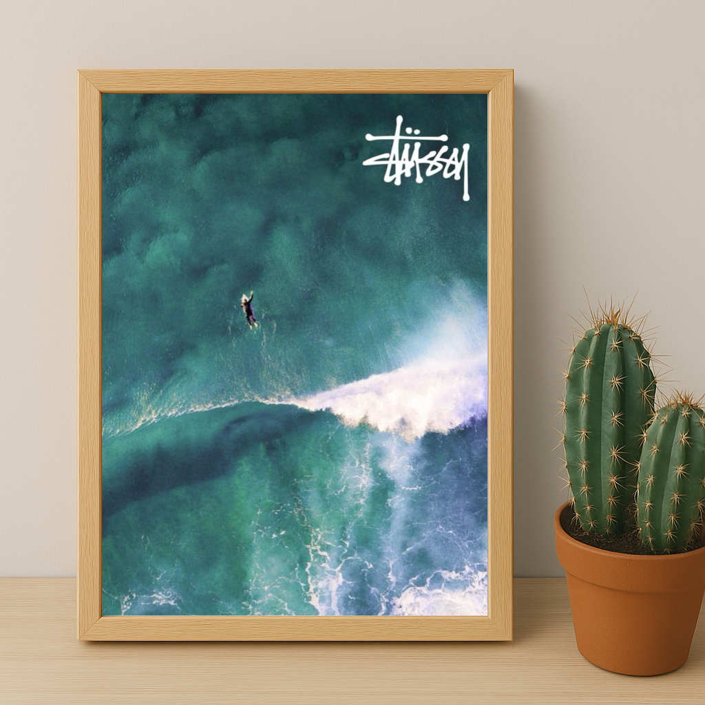 Cadre photo Stüssy Surfing