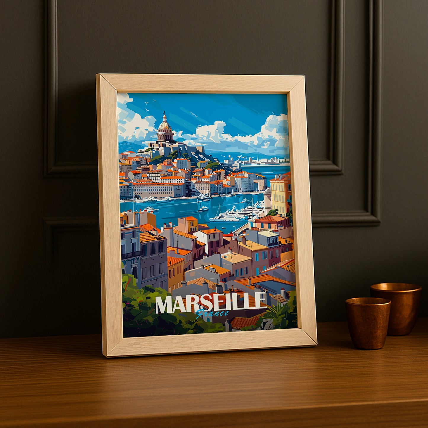 Cadre photo Marseille France