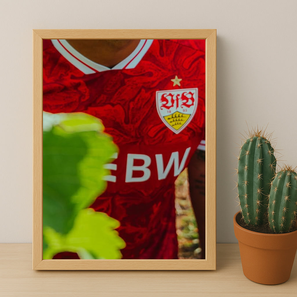 Poster Maillot Football - Stuttgart Kit 25-26