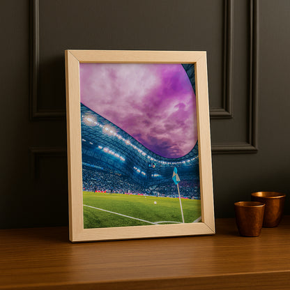 Cadre photo Olympique de Marseille Stade Vélodrome