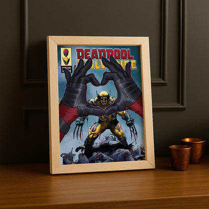 Cadre photo Deadpool & Wolverine Marvel