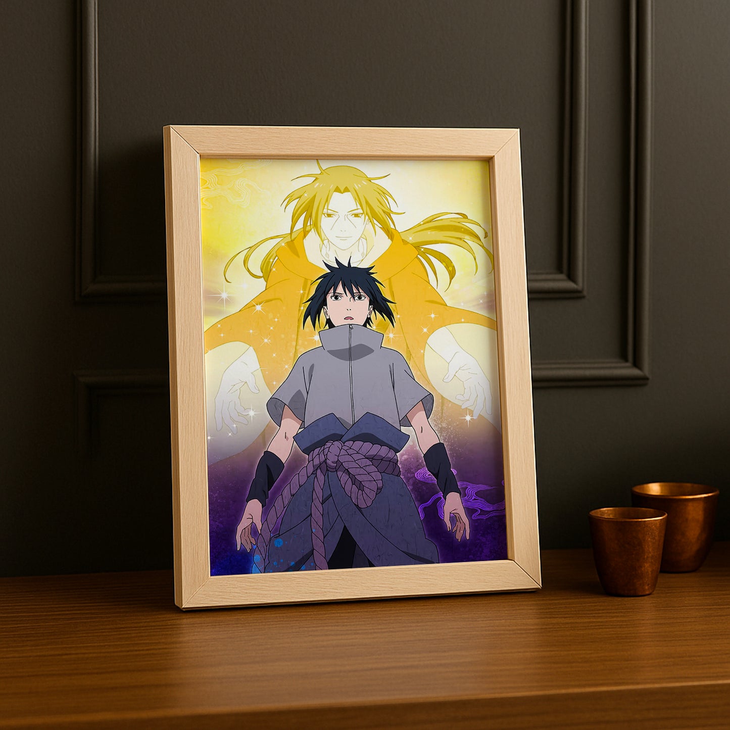 Cadre Photo Naruto - Sasuke and Itachi's Vision