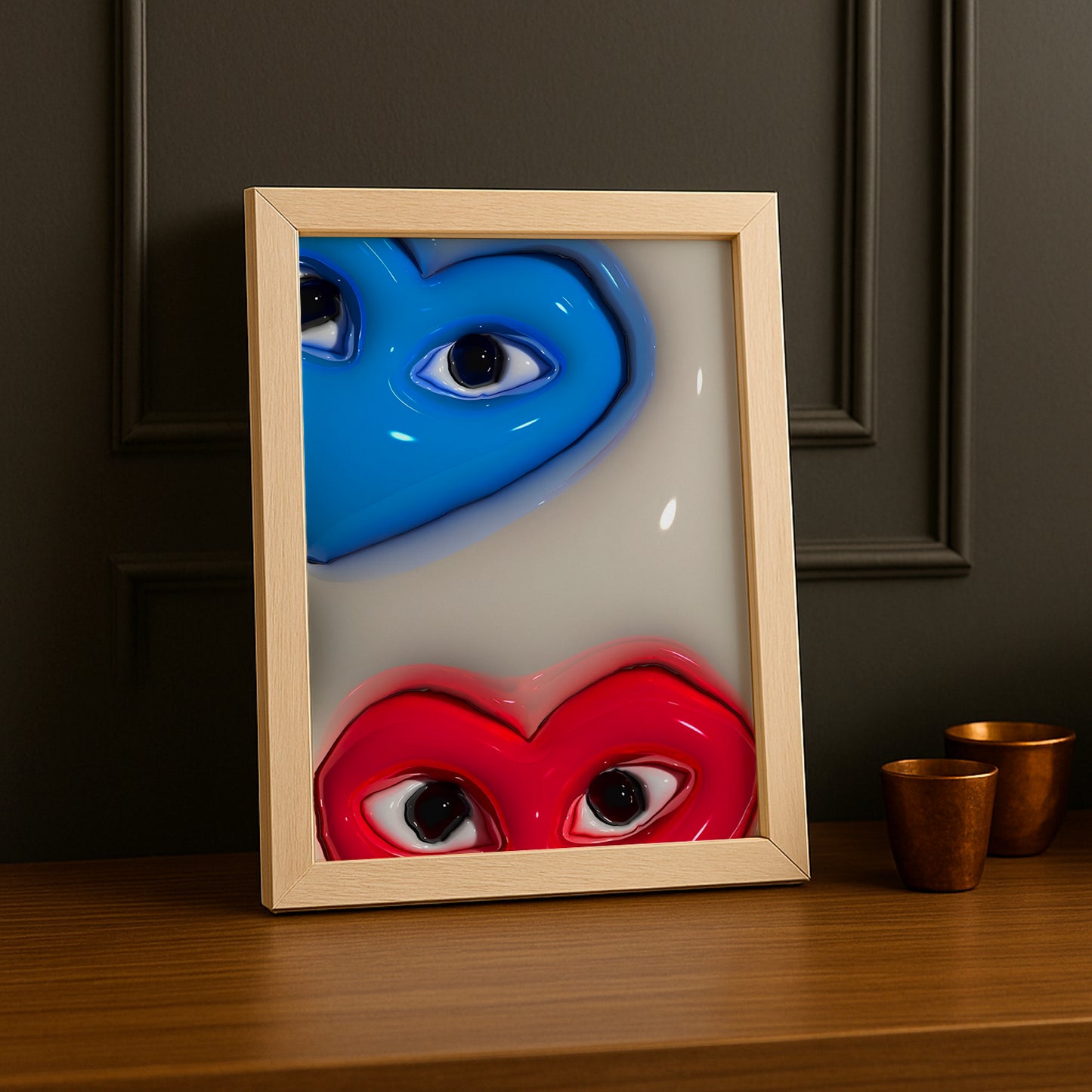 Cadre photo Comme des garçons