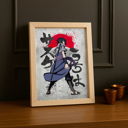 Cadre Photo Naruto - Sasuke Uchiha