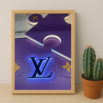 Cadre photo Louis Vuitton Puzzle