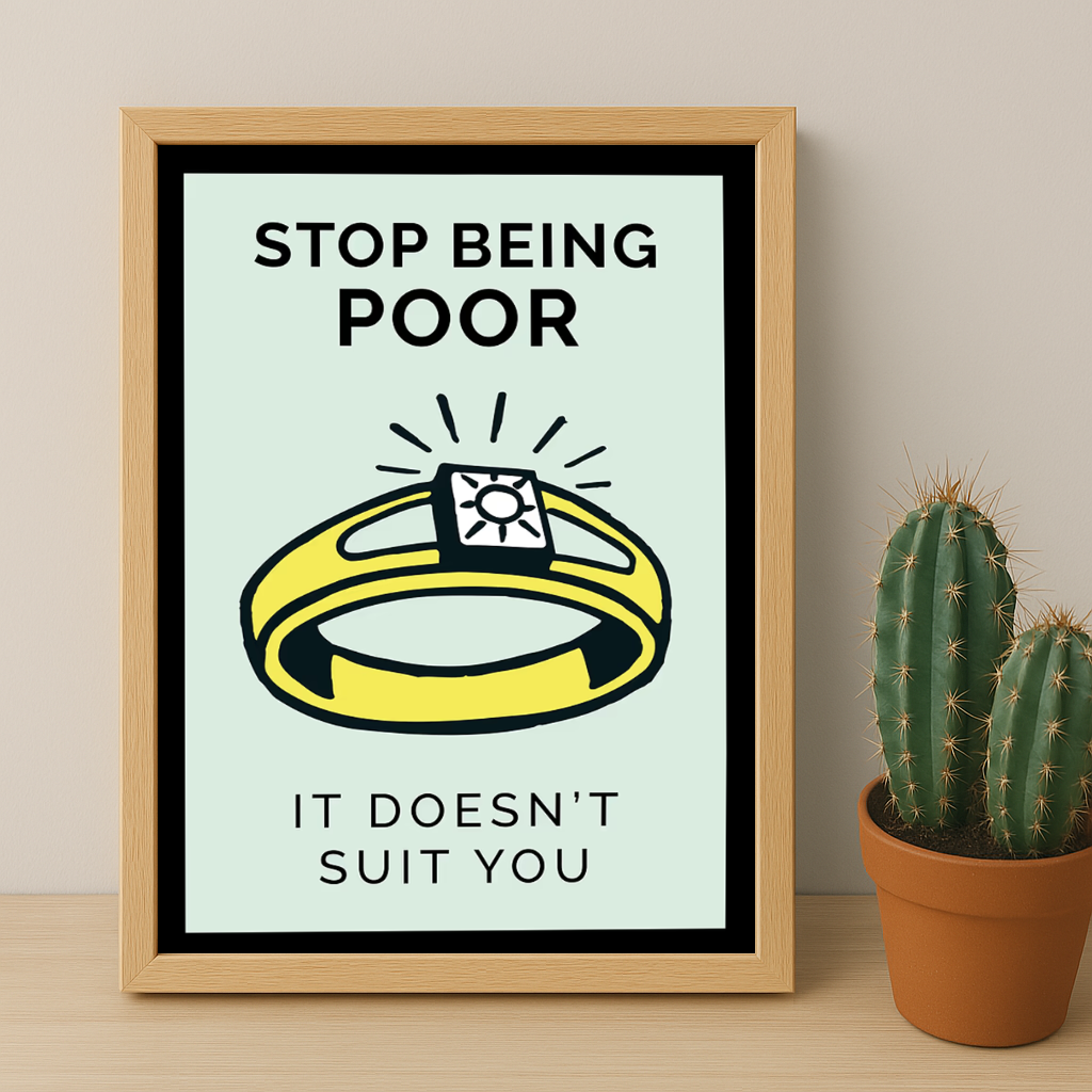 Monopoly Bague - Poster