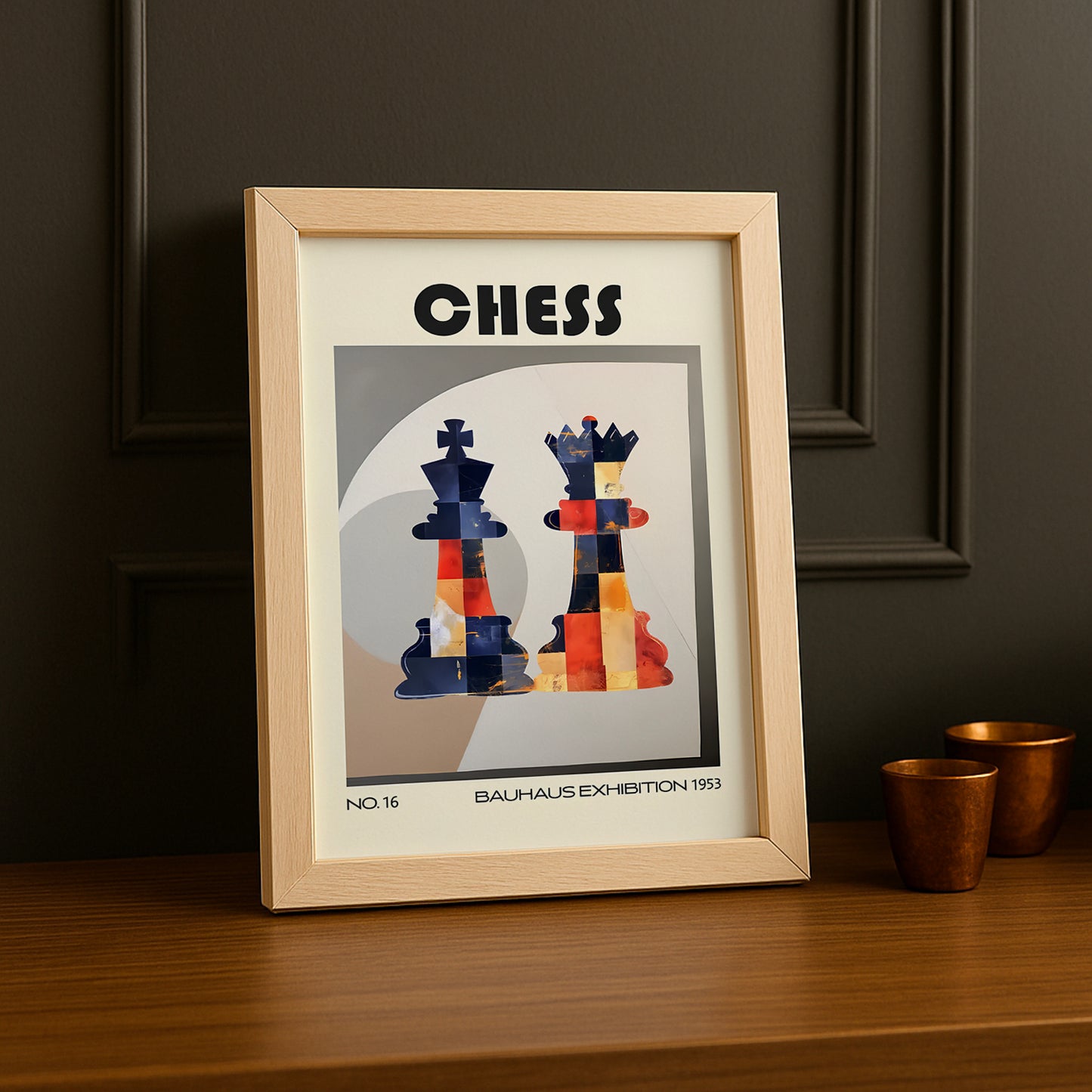 Cadre photo Bauhaus Chess