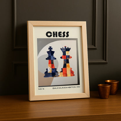 Cadre photo Bauhaus Chess