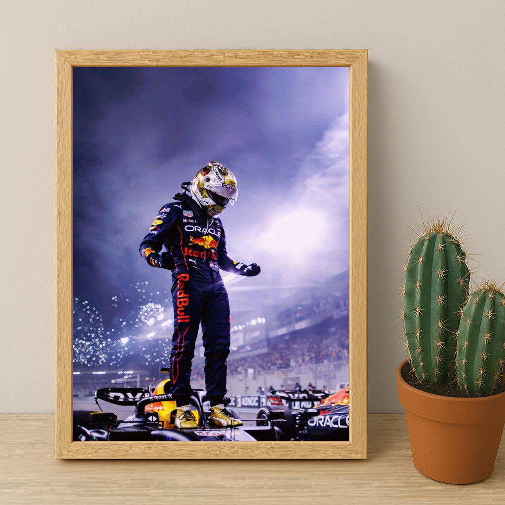 Poster encadrée Formule 1