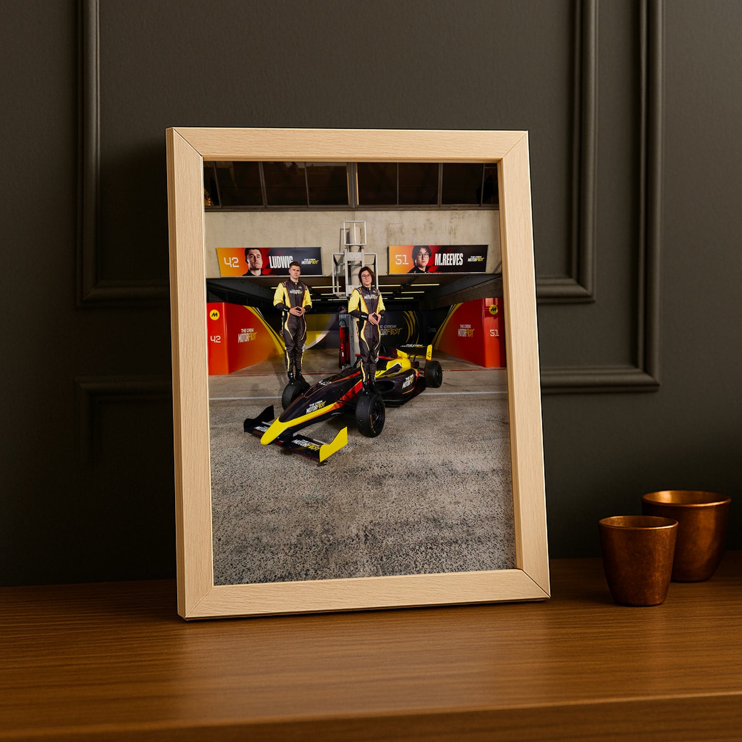 Poster encadrée GP Explorer - Écurie The Crew Motorfest Ludwig x M.Reeves