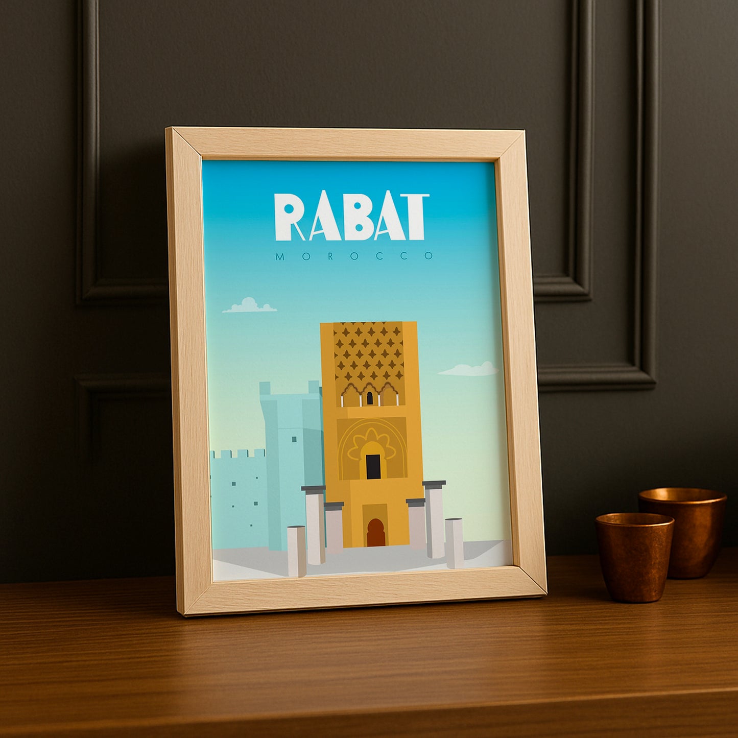 Rabat Maroc - Cadre photo