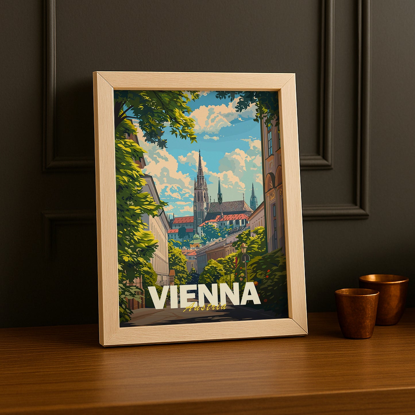 Cadre photo Vienna Austria