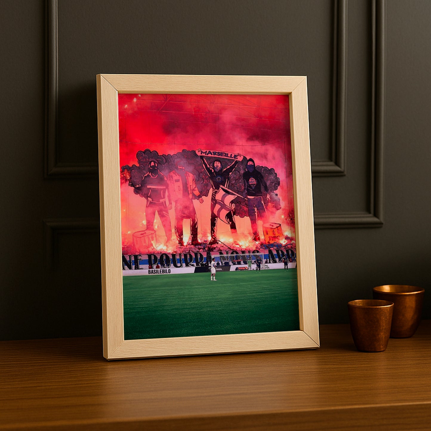 Cadre Photo Olympique de Marseille - Ultra