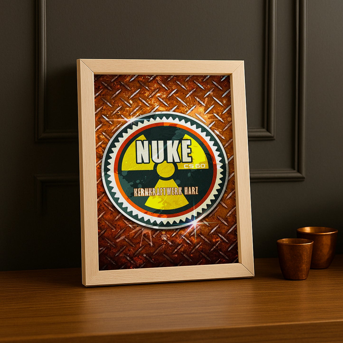 Cadre Photo Counter Strike - CS GO Nuke