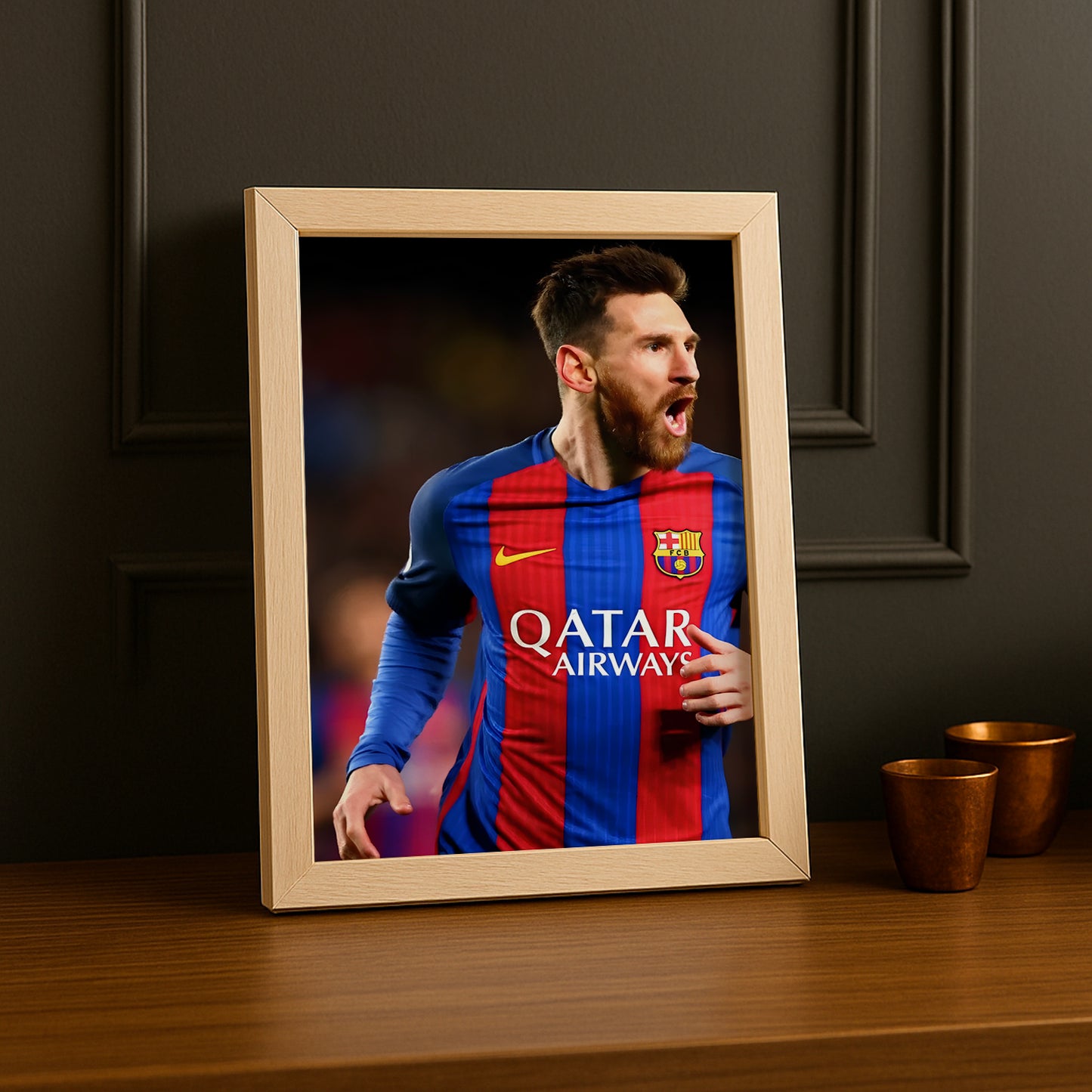 Cadre photo de Lionel Messi