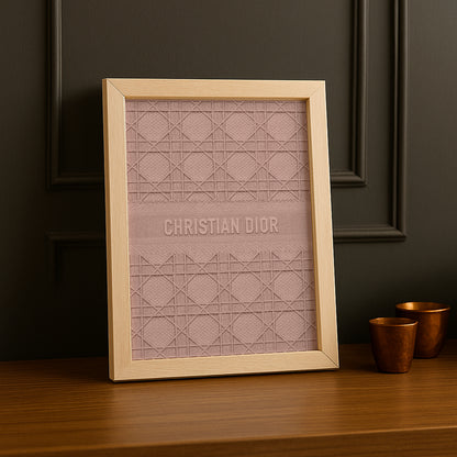 Cadre photo Christian Dior - Rose