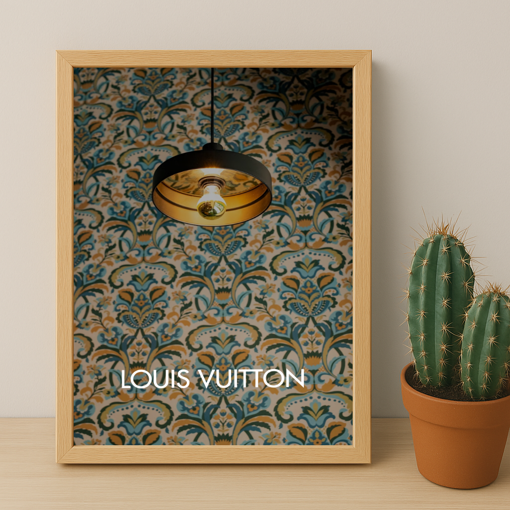 Cadre photo Louis Vuitton Lampe