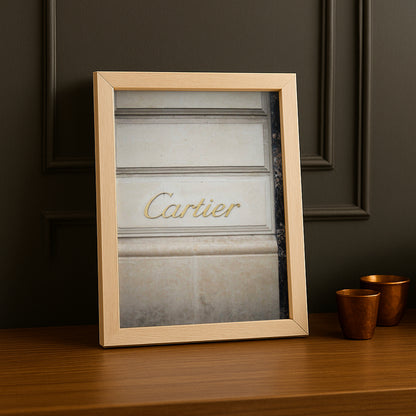Cadre photo Cartier - Gold