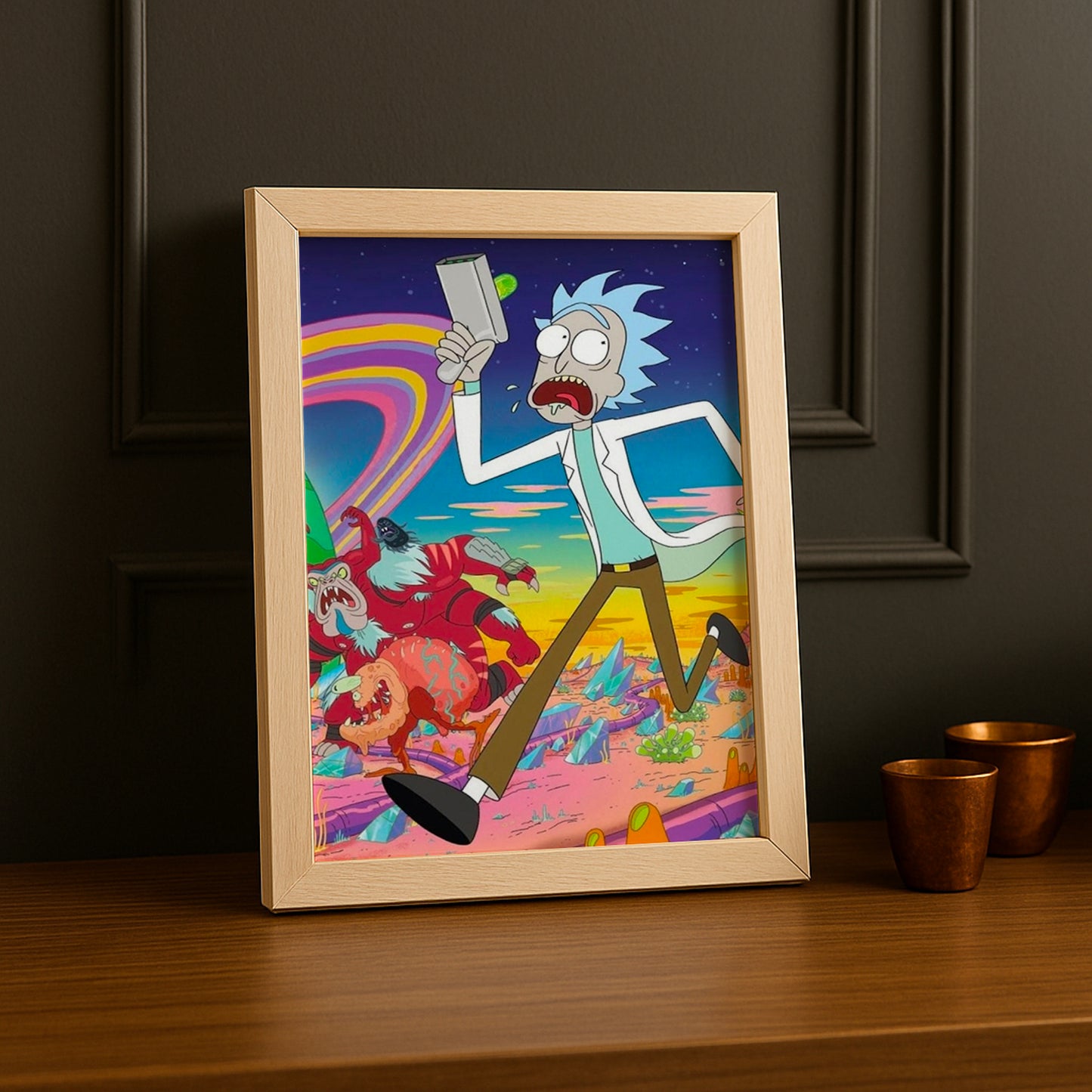 Rick und Morty-Fotorahmen 