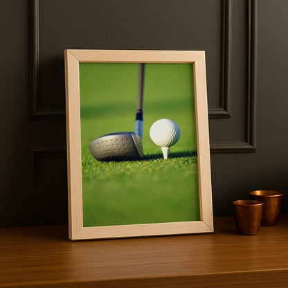 Cadre Photo Golf - Club et balle