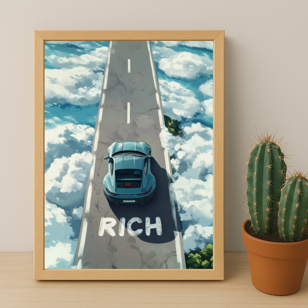 Porsche 911 - Poster