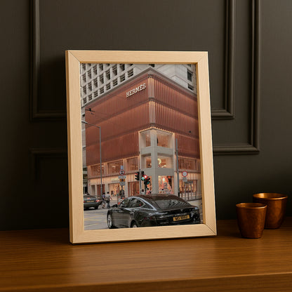 Cadre photo Hermès - Siège