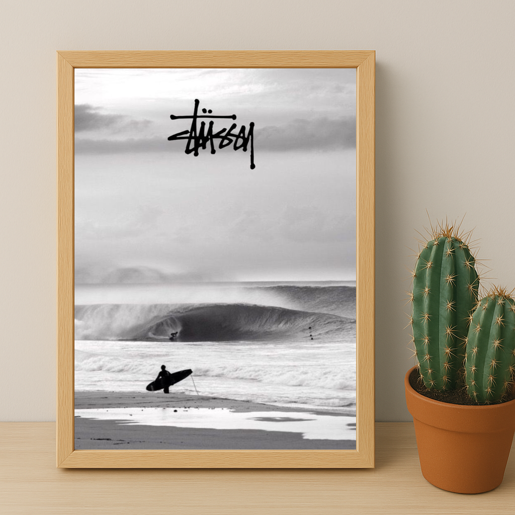 Poster Stüssy surf