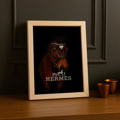 Cadre photo Hermès - Aesthetic Horse