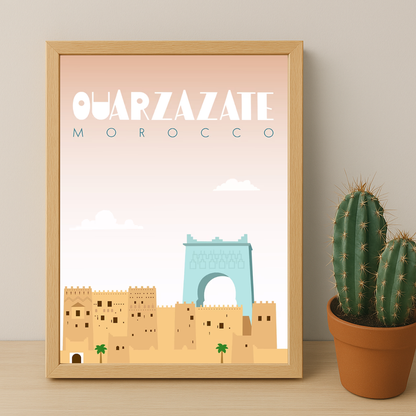 Ouarzazate Maroc - Cadre photo