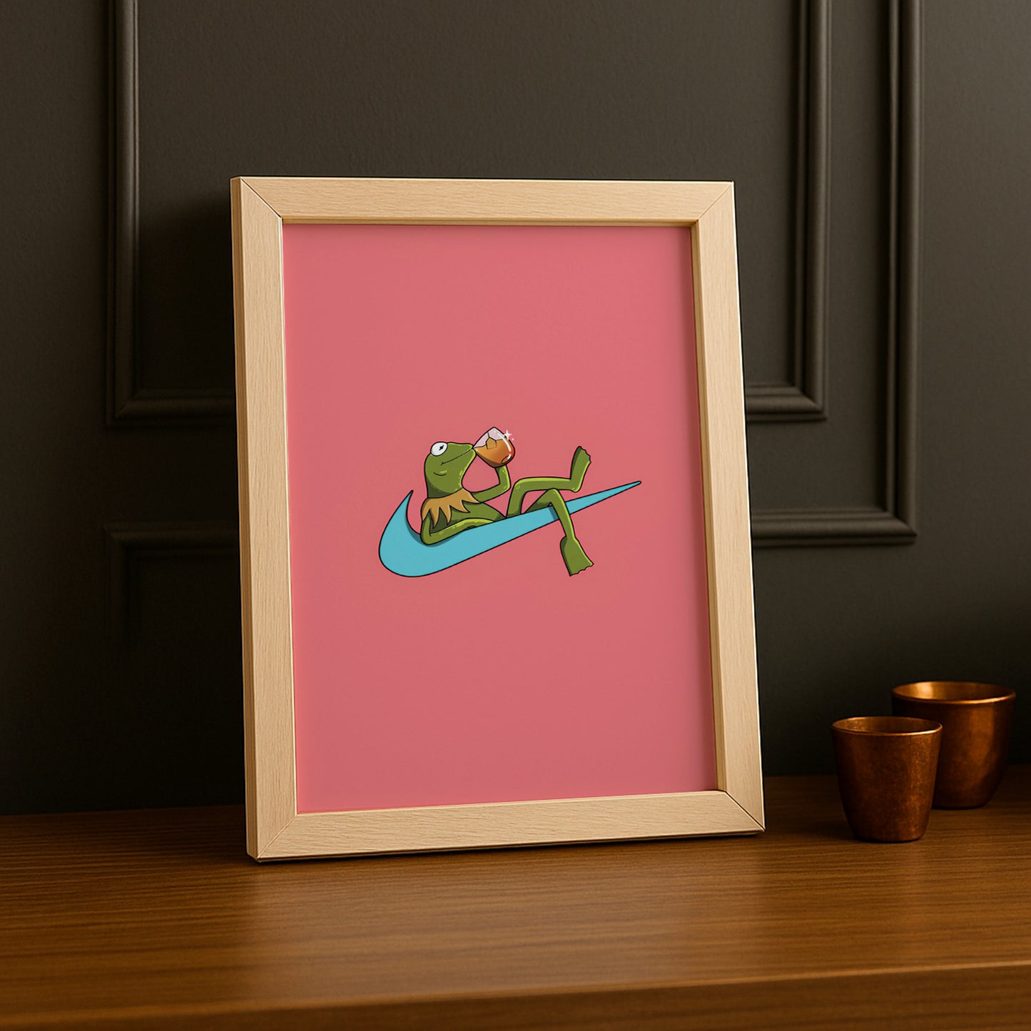 Poster Nike logo art